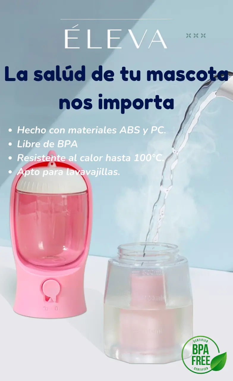 Botella 3 en 1 para mascotas