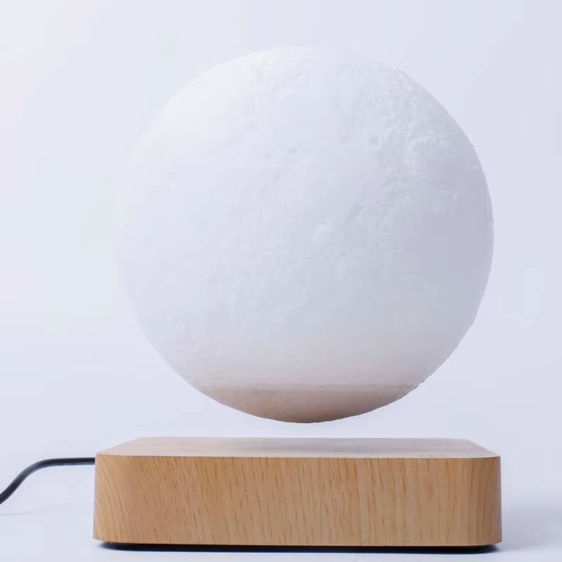 Night Light Levitating Moon Lamp Touch Magnetic Levitation Table Floating Lamp for Bedroom Decor New Year Gift Exotic Lamp