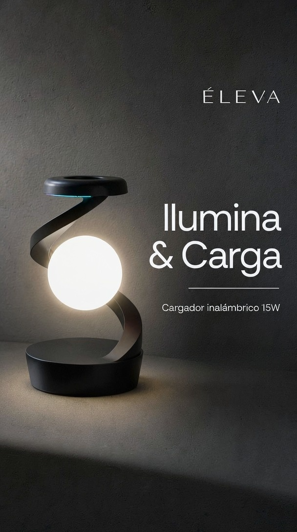 Lámpara Flotante RGB — Éleva